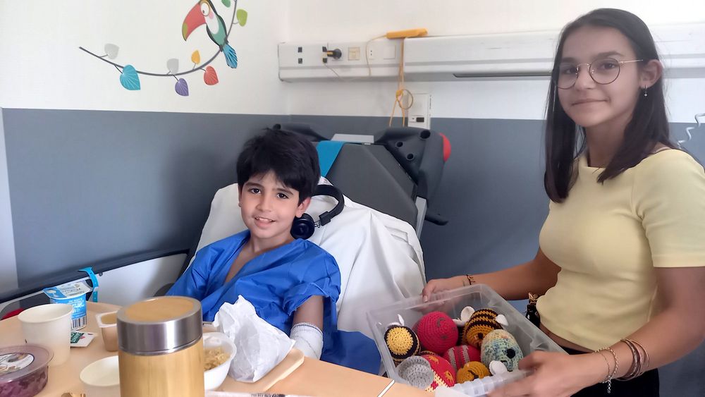 Projet « Abeilles » destiné aux enfants hospitalisés à l'hôpital Nord